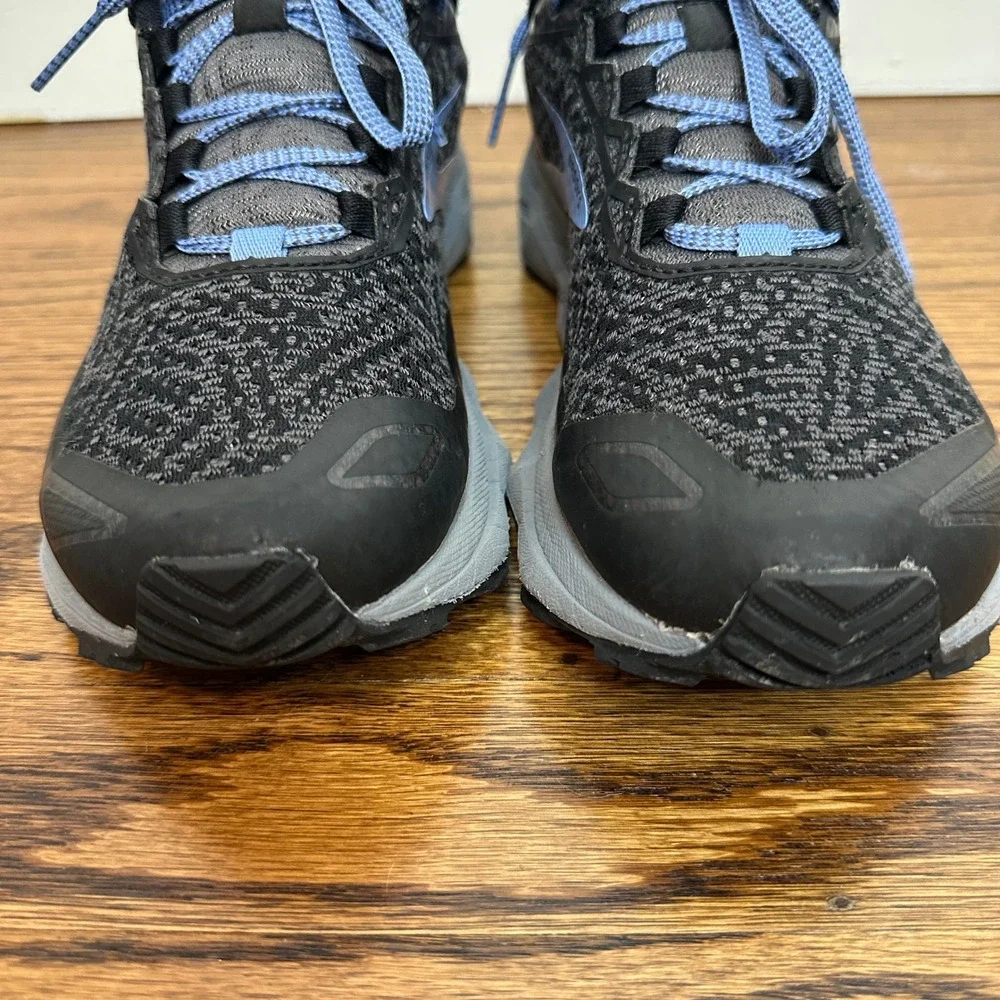 Brooks Divide 4‎ Women's Trail Running Shoes Black Blue Size 8